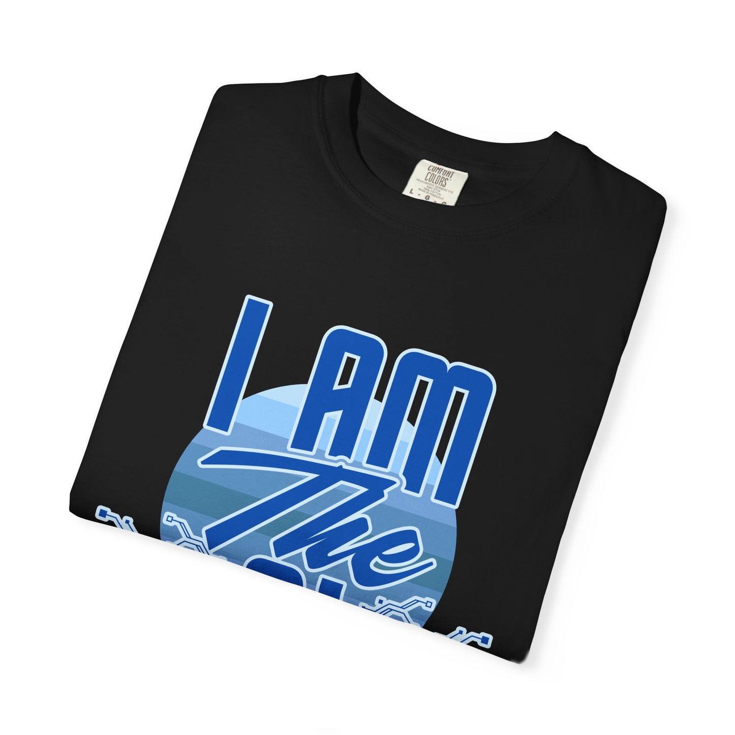AI-Themed Unisex Garment-Dyed T-Shirt, Tech T-shirt, Gift for Tech Lovers, Casual Wear, Unique Graphic Tee, Perfect for Conferences