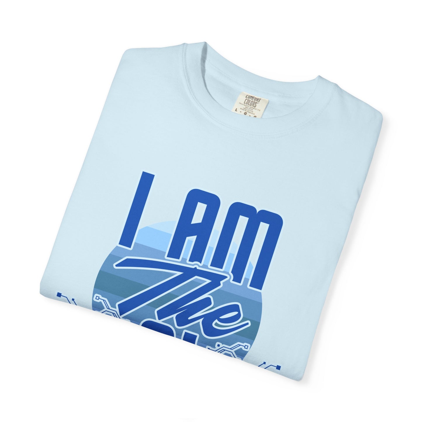 AI-Themed Unisex Garment-Dyed T-Shirt, Tech T-shirt, Gift for Tech Lovers, Casual Wear, Unique Graphic Tee, Perfect for Conferences