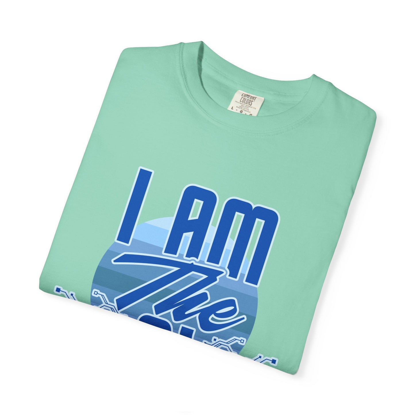 AI-Themed Unisex Garment-Dyed T-Shirt, Tech T-shirt, Gift for Tech Lovers, Casual Wear, Unique Graphic Tee, Perfect for Conferences