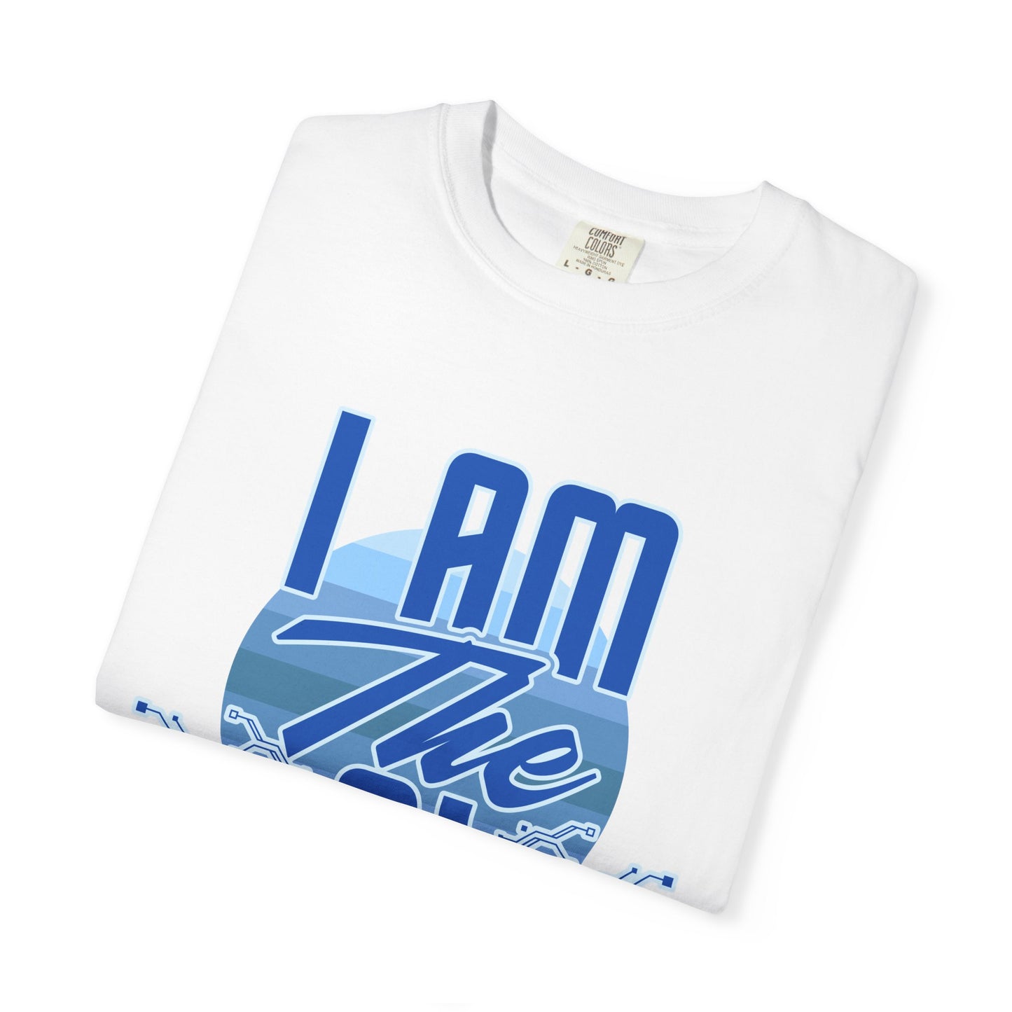 AI-Themed Unisex Garment-Dyed T-Shirt, Tech T-shirt, Gift for Tech Lovers, Casual Wear, Unique Graphic Tee, Perfect for Conferences