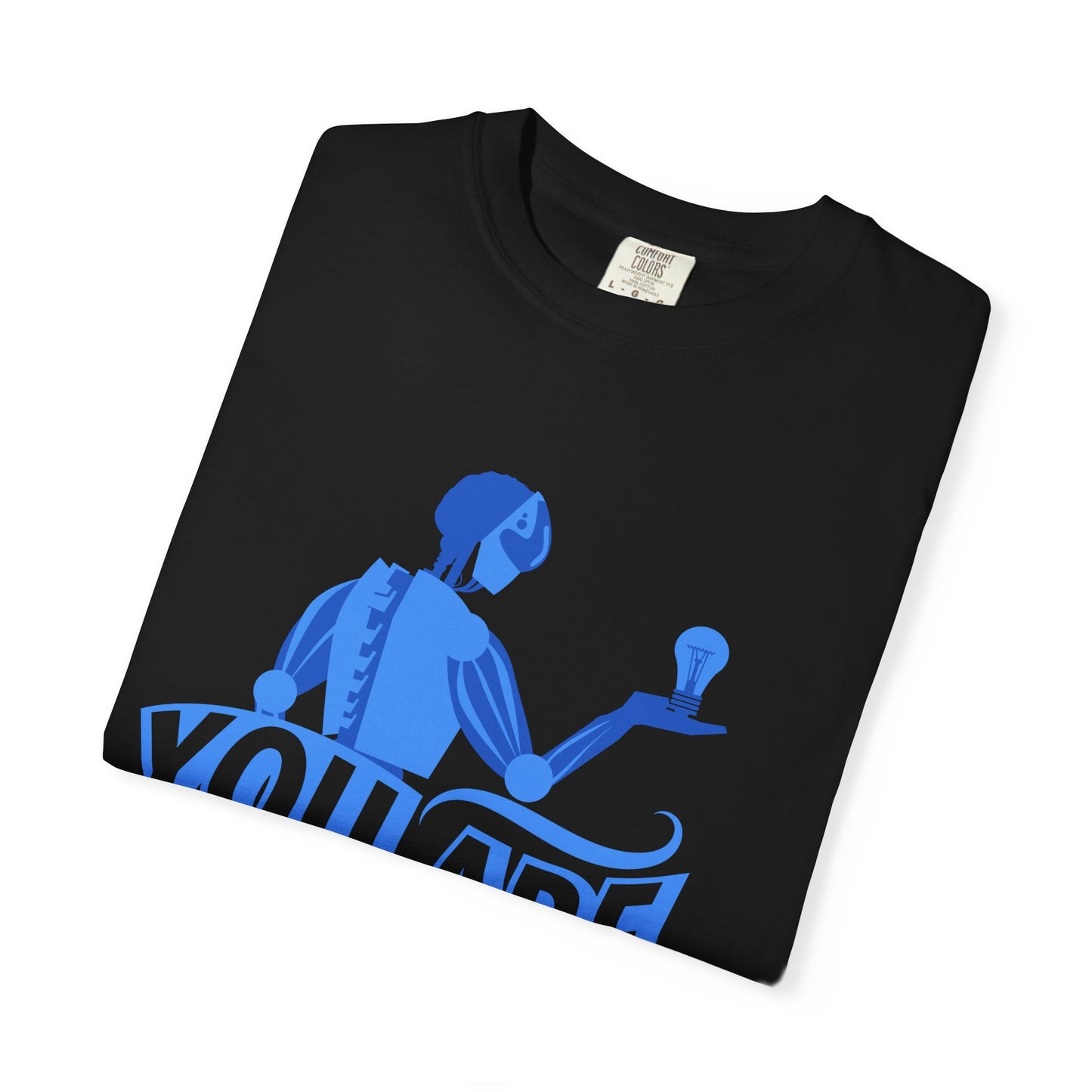 AI-Themed Unisex Garment-Dyed T-Shirt, Tech T-shirt, Gift for Tech Lovers, Casual Wear, Unique Graphic Tee, Perfect for Conferences