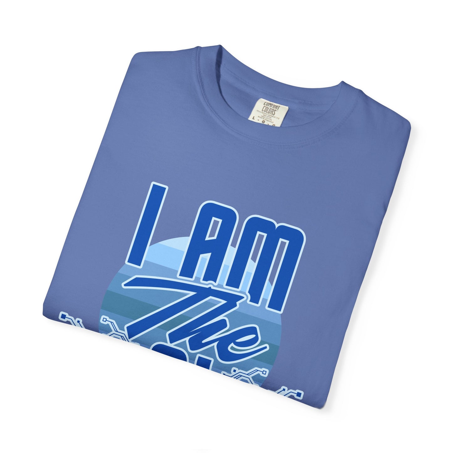 AI-Themed Unisex Garment-Dyed T-Shirt, Tech T-shirt, Gift for Tech Lovers, Casual Wear, Unique Graphic Tee, Perfect for Conferences